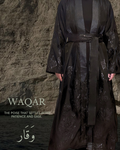 Waqār Jacquard Silk Abaya